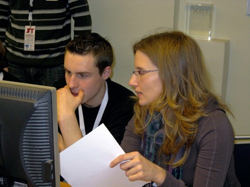 Jan und Cynthia Lemaire (vom GE)