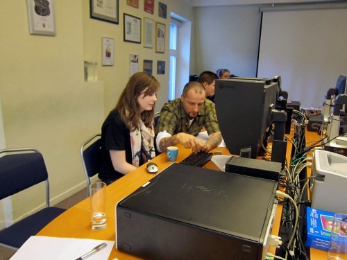 Journalist für einen Tag im Grenz Echo