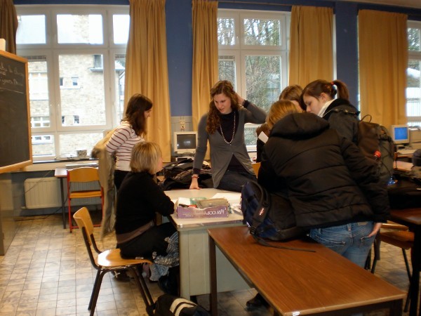 Frau Heeren stand mit Rat und Tat zur Seite