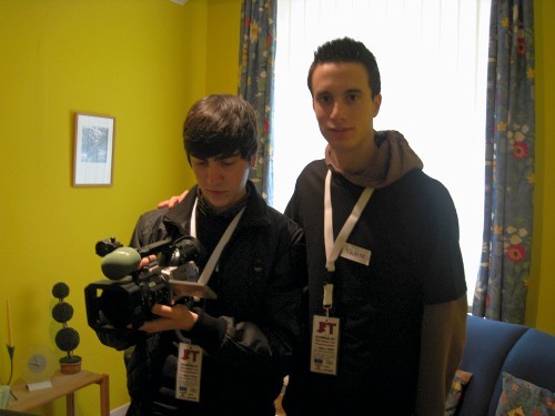 Ramsan und Kevin in Pose