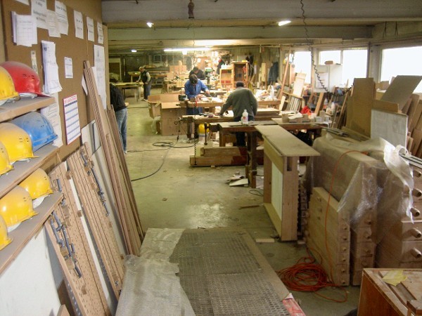 Die Dimensionen der Werkstatt