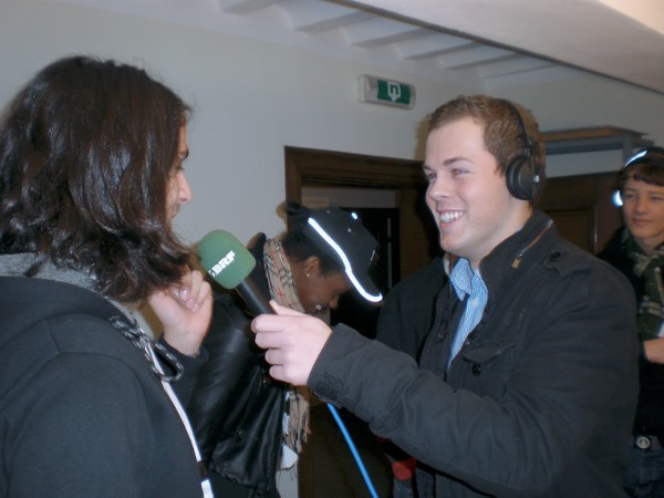 Vendim bringt alle zum Lachen