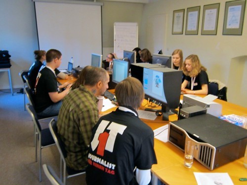 Layout der Zeitungsartikel