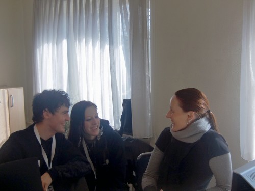 Die Internetredaktion: "Ein bisschen Spaß muss sein."