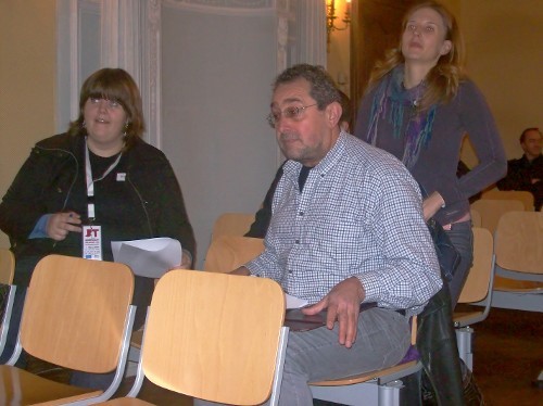 Grenz-Echo-Redakteur Werner Keutgen im Einsatz